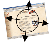 Sitemap zur Orientierung